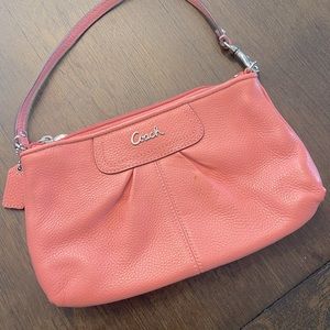 COACH Coral Clutch Shoulder Purse
